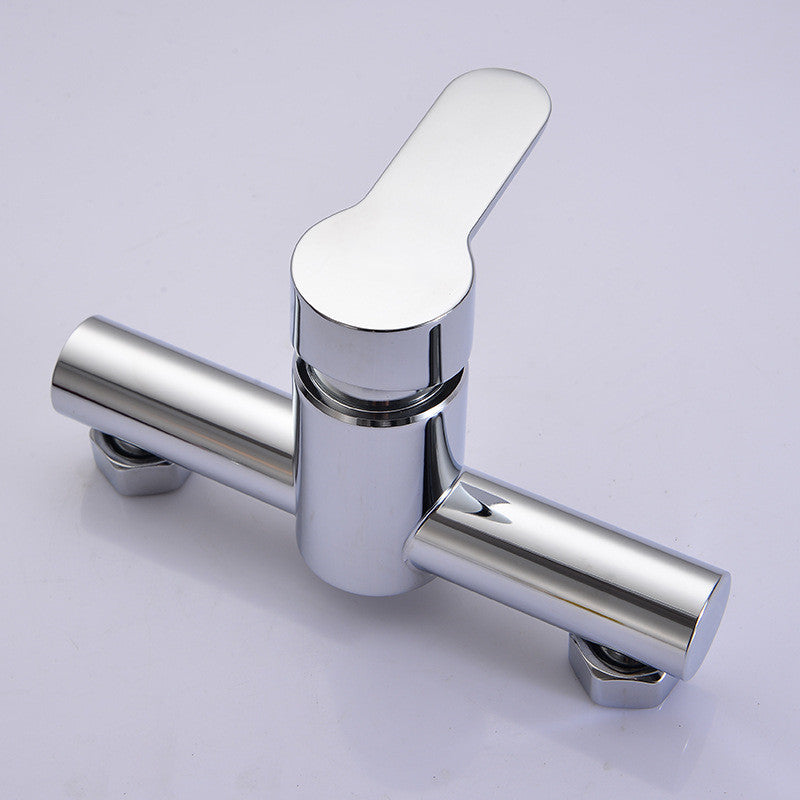 Chrome Modern all in One Bath Tap