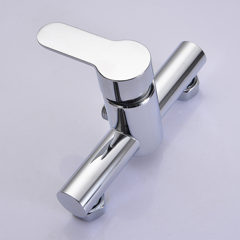 Chrome Modern all in One Bath Tap