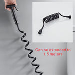 IFEEL Stainless Steel Handheld Bidet Sprayer Kit set of 3 0529 Black