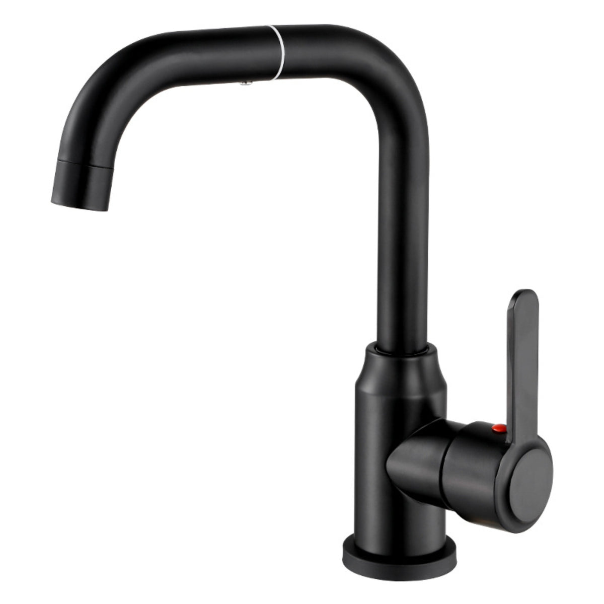 Black Basin Tap with 360 rotation on both handles