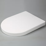 Modern High-Gloss Heavy Duty D shape PolypropyleneSoft Close Quick Release Toilet Seat