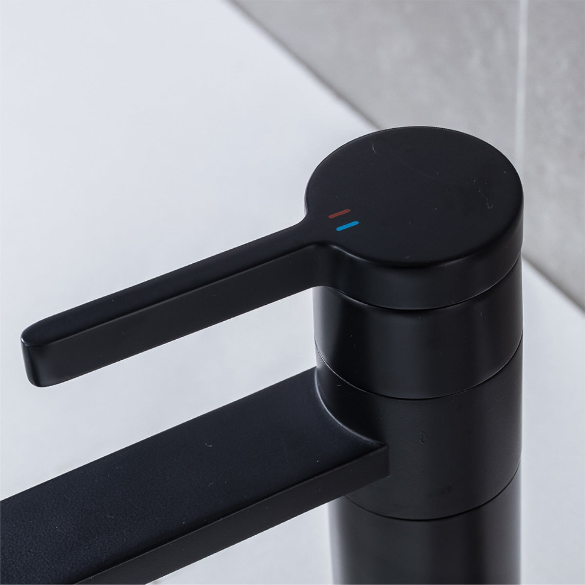 Black Matte long Basin Tap