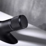 Black Modern Waterfall Basin Tap