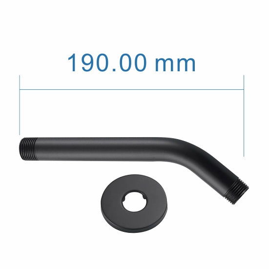 Shower Arm_ZZ 1105 Black