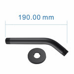 Shower Arm_ZZ 1105 Black