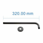 Shower Arm_ZZ 1106 Black