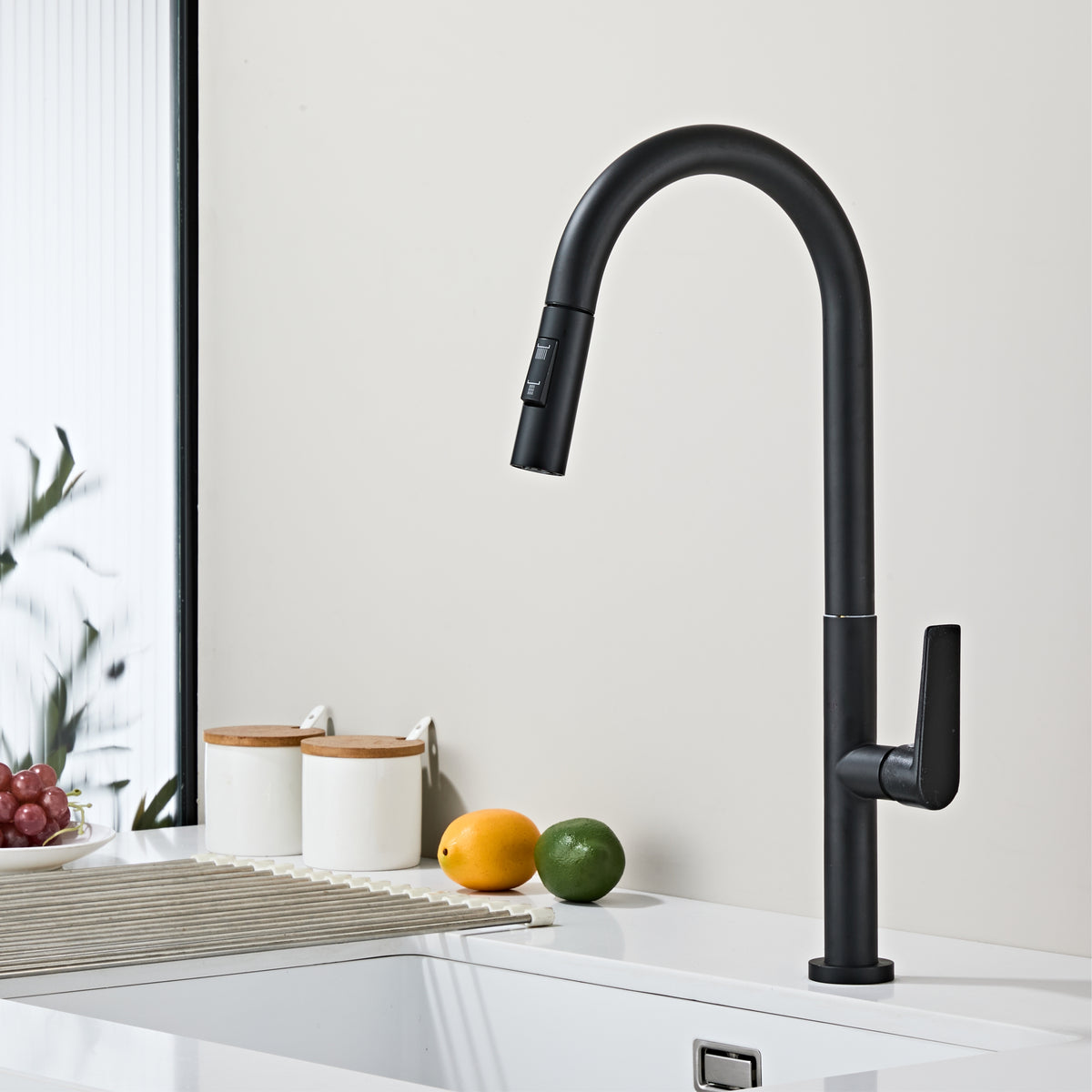 Kitchen Mixer Taps 1177 Black