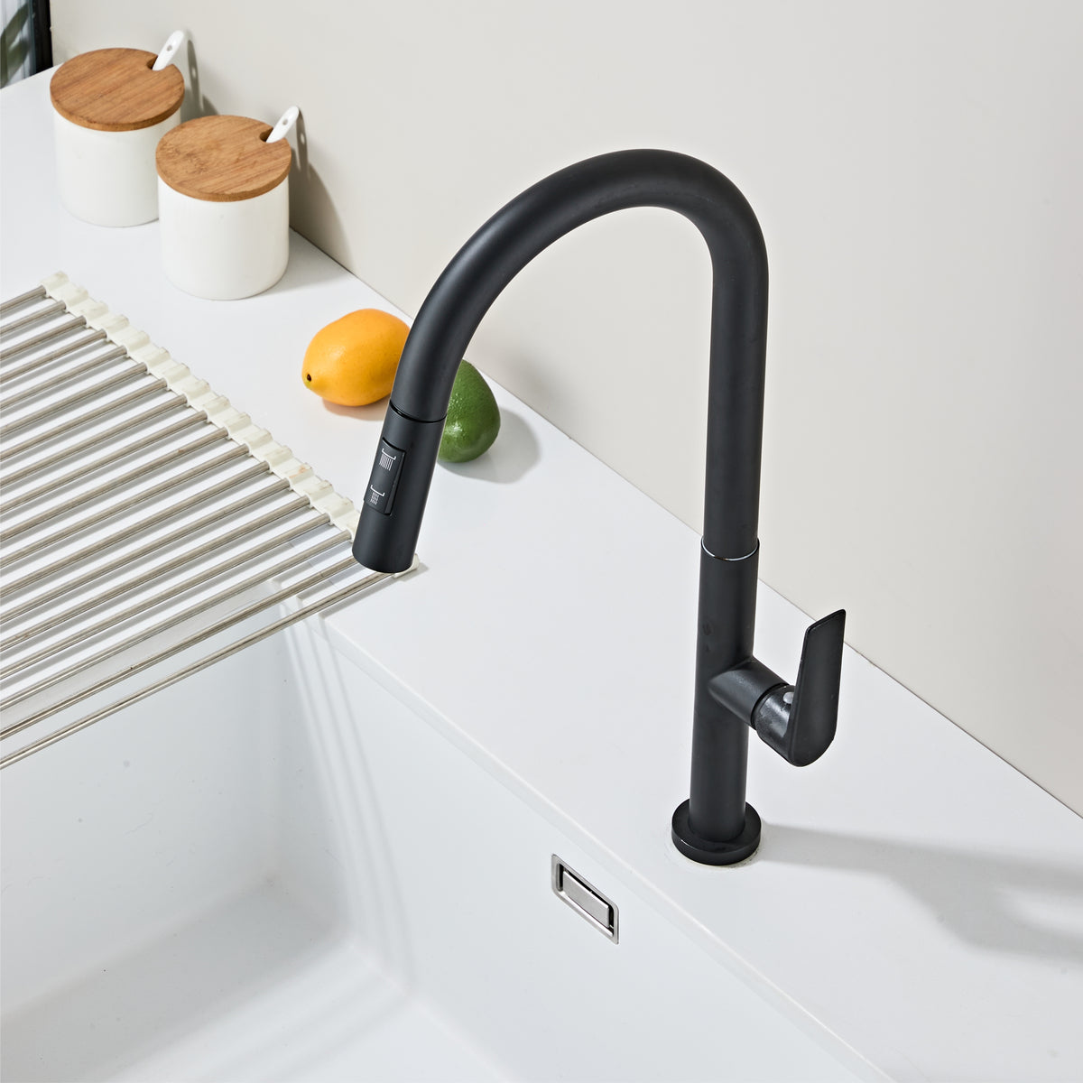 Kitchen Mixer Taps 1177 Black
