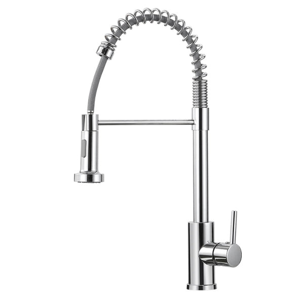 Chrome Kitchen Sink Tap with spiral