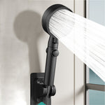 Single Knob Waterfall Bathtub Taps & Hand Shower Set 1219 Black