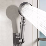 Single Knob Waterfall Bathtub Taps & Hand Shower Set 1219 Gray