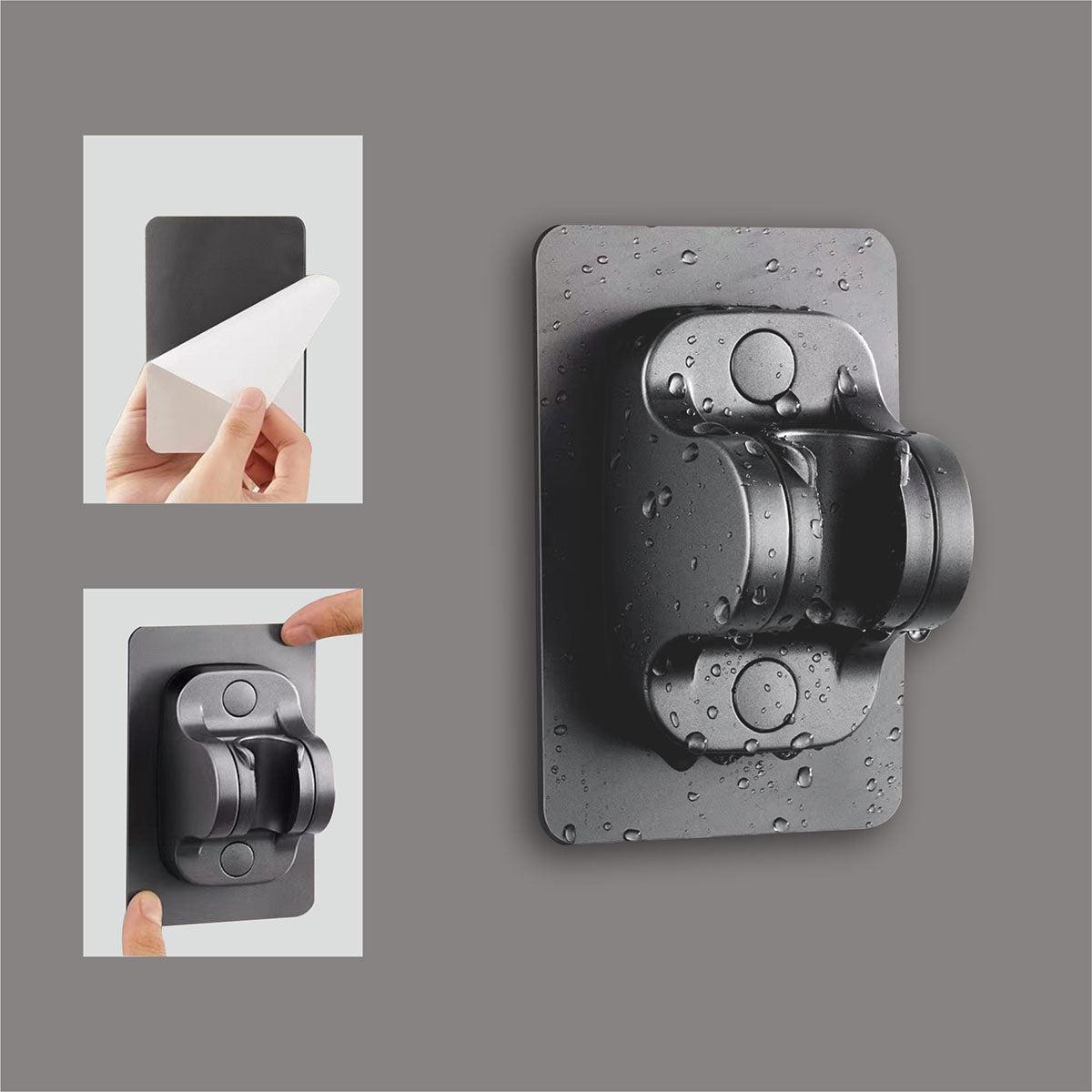 Handheld Toilet Spray 3-piece set 1559 Gray