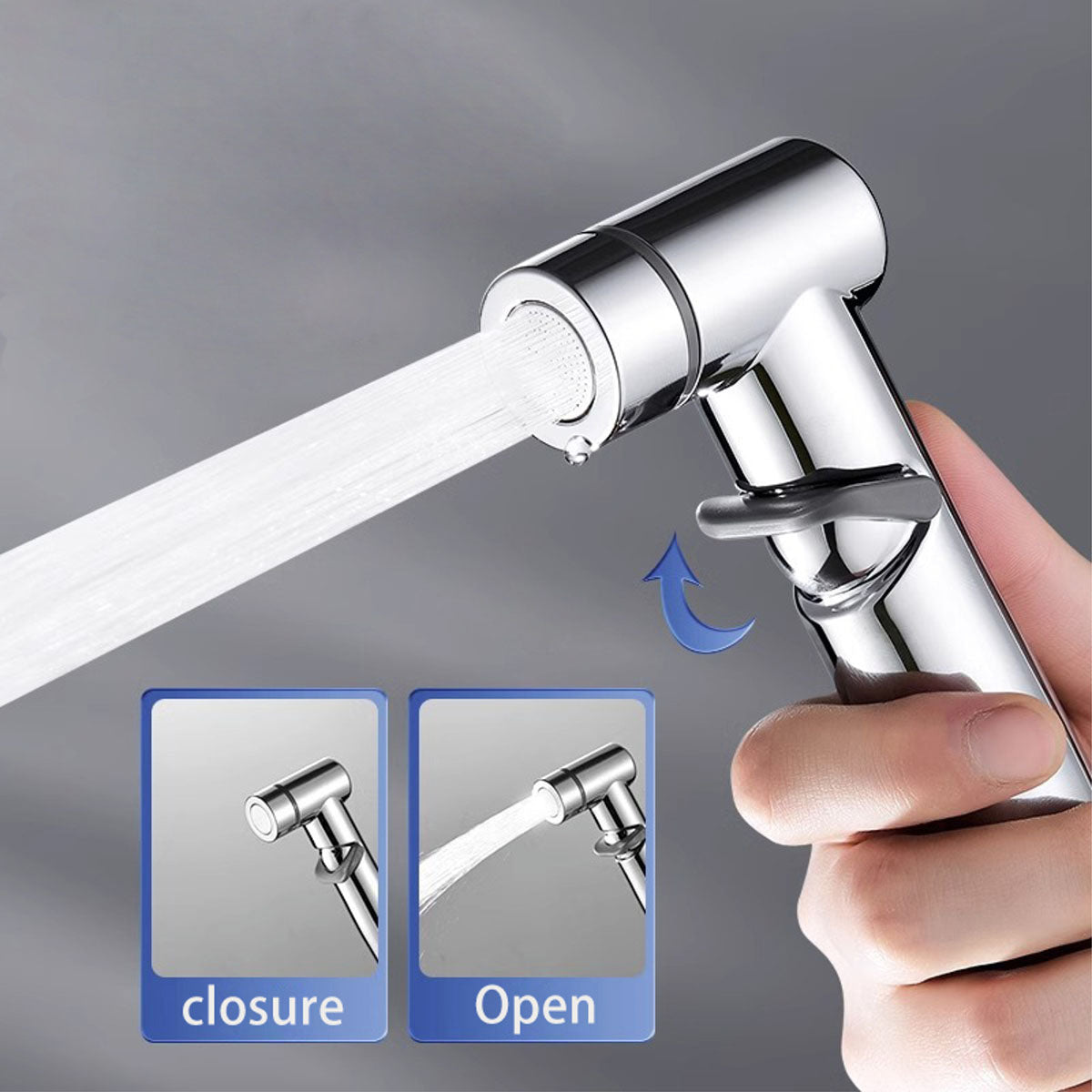 Handheld Toilet Spray 3-piece set 1559 Chrome