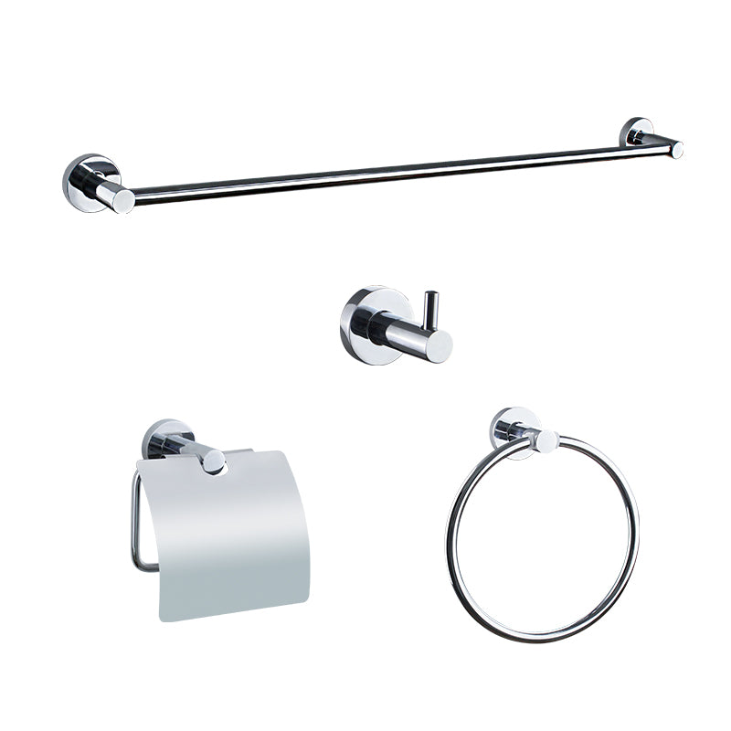 Bathroom Accessories, 4-Piece, Chrome Plated Zinc 15900A/4