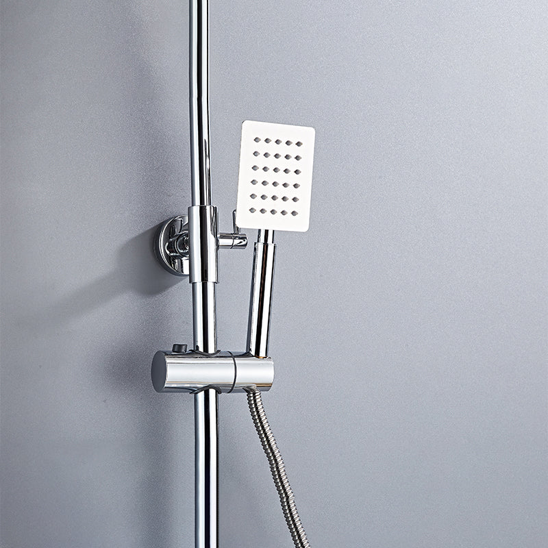 Chrome Modern All in One Shower System