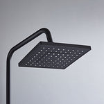 All in One Ultra Black Modern Shower System