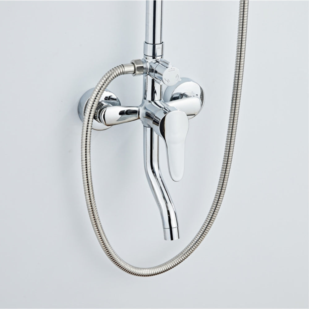 Chrome All in One Shower system