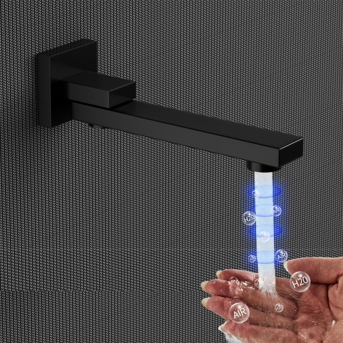 Bath/basin Wall Spout 2010 Black