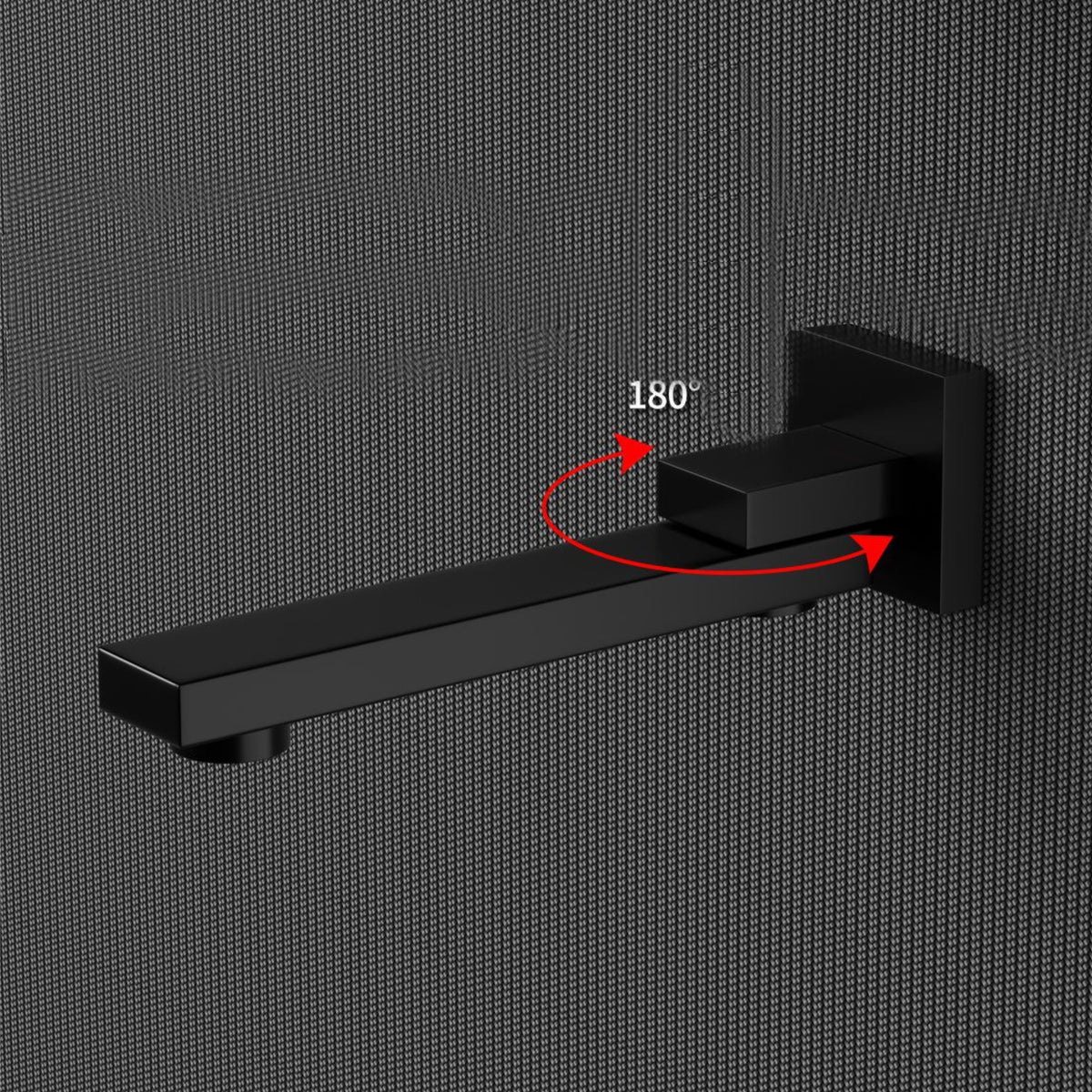 Bath/basin Wall Spout 2010 Black