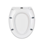 Modern High Gloss O Shape Polypropylene Normal soft close Toilet Seat