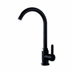 Kitchen Sink Tap Black round curvedesign