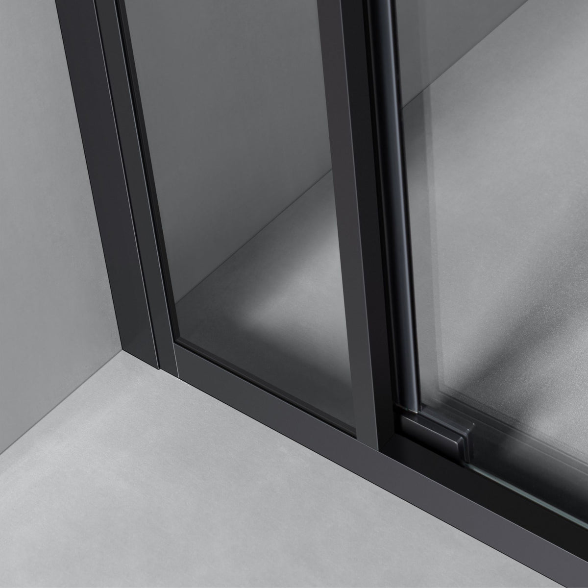 Shower Enclosur DKM001B 90x90x195 Black