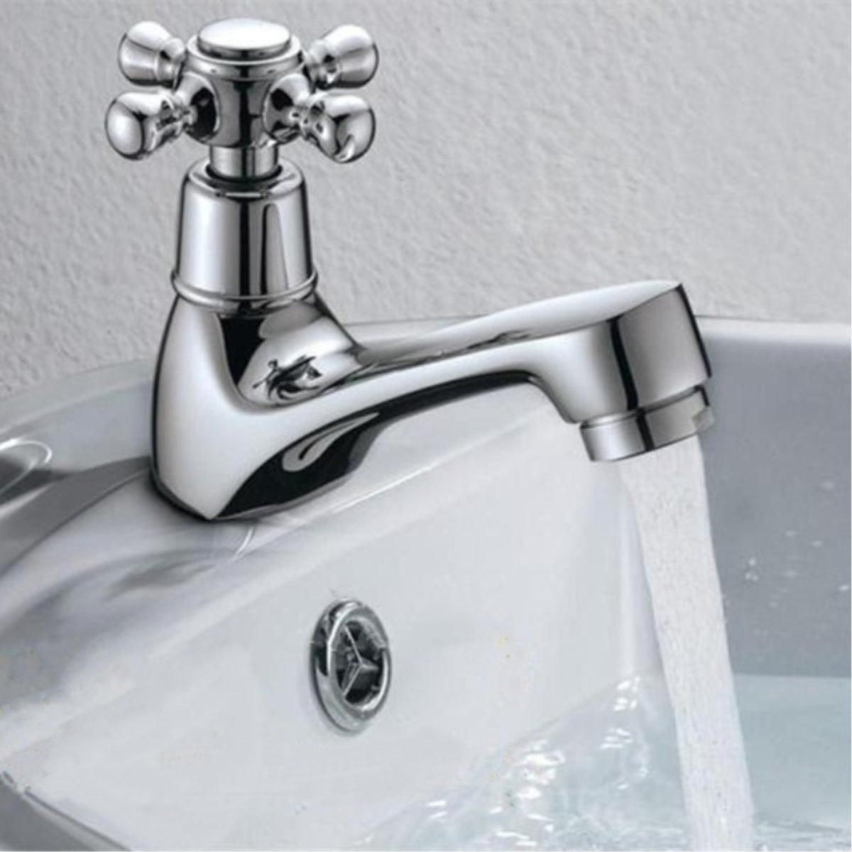 Single Cold or Hot Water Tap 315 Chrome