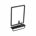 Mirrors and Shelves Black 4050B
