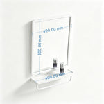 Mirrors and Shelves White 4050W