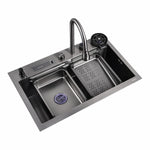 Rainfall Kitchen Mixer/sink Combo Dark Grey 1521G