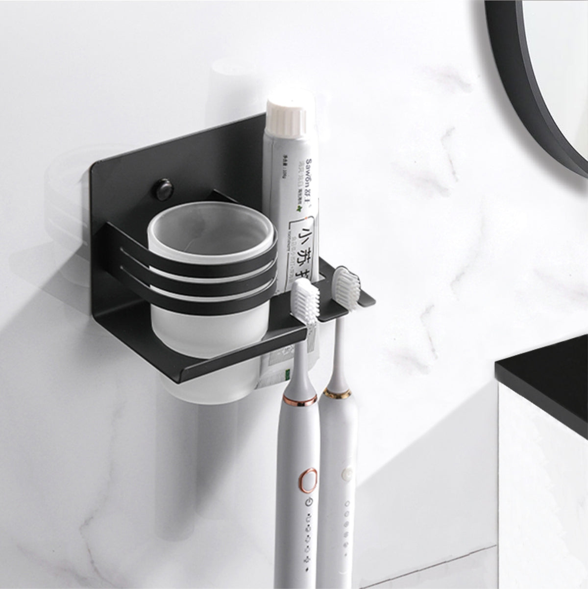 Single Cup Toothbrush Holder G5705 Black