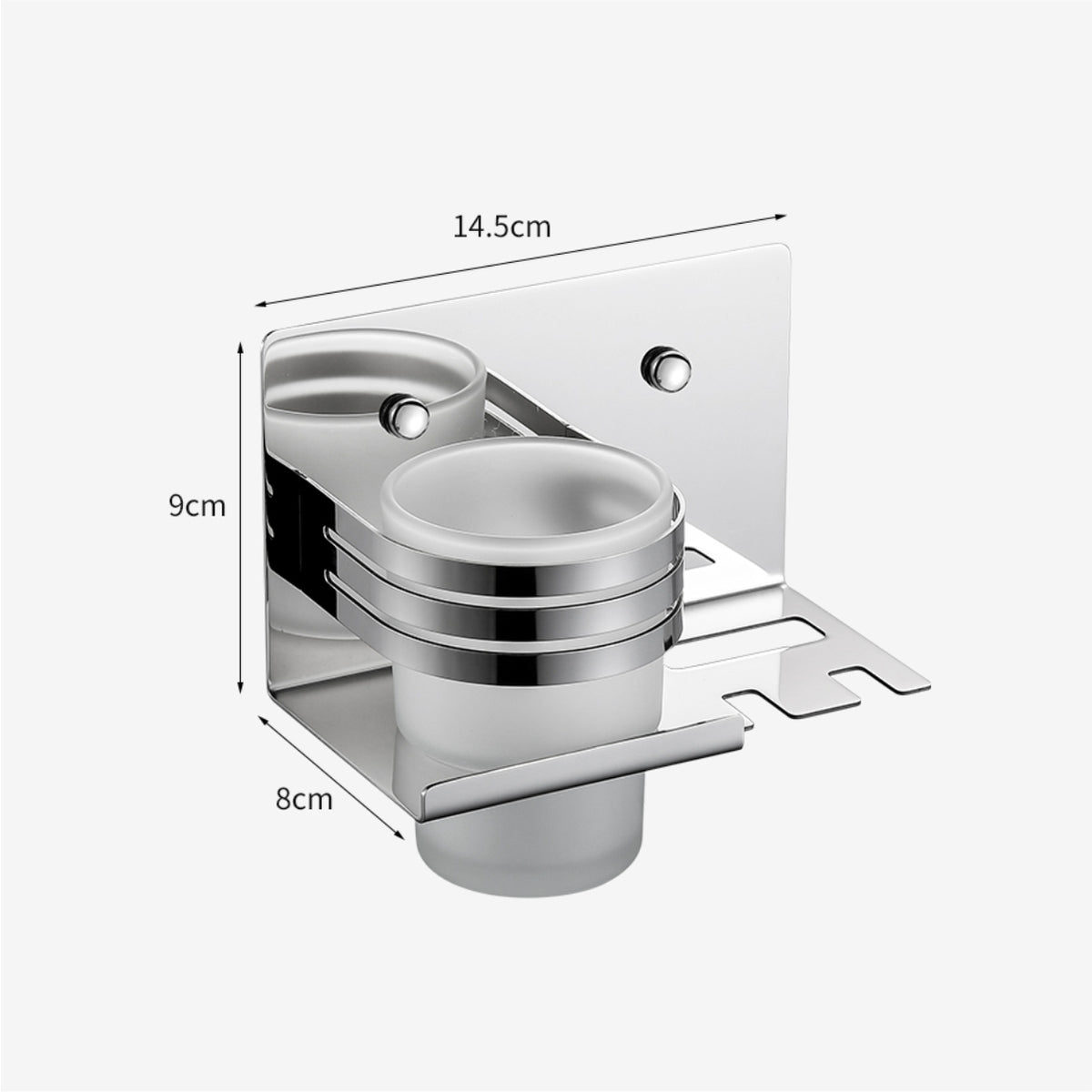 Single Cup Toothbrush Holder G5705