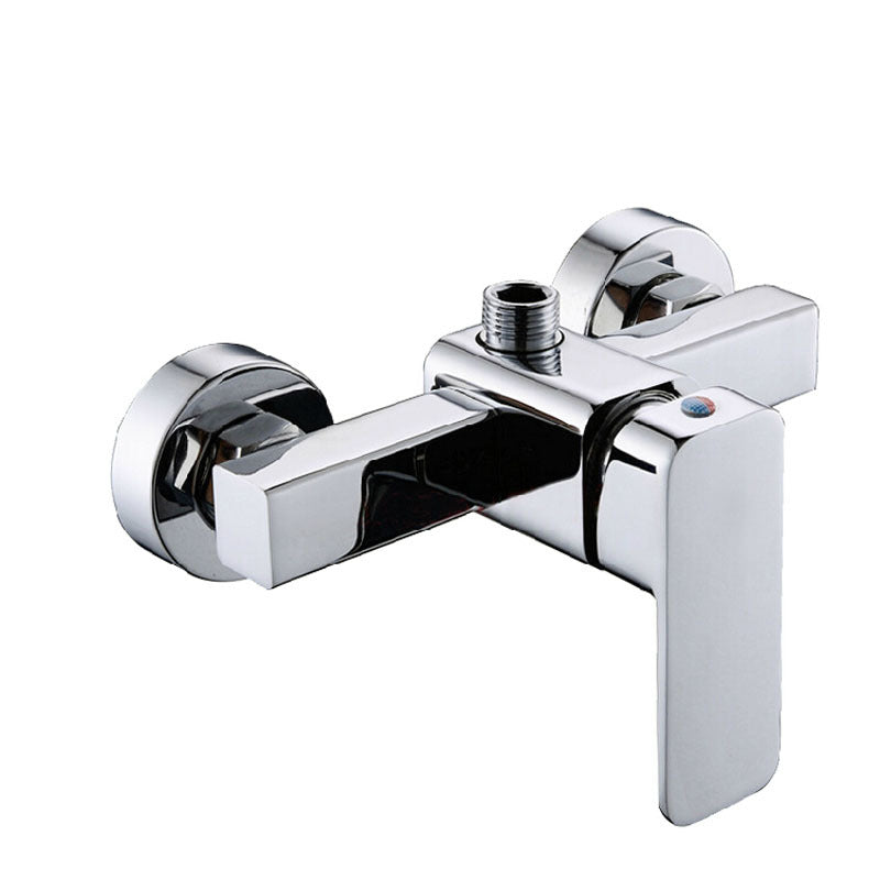 Modern Chrome Bathroom tap with hand shower