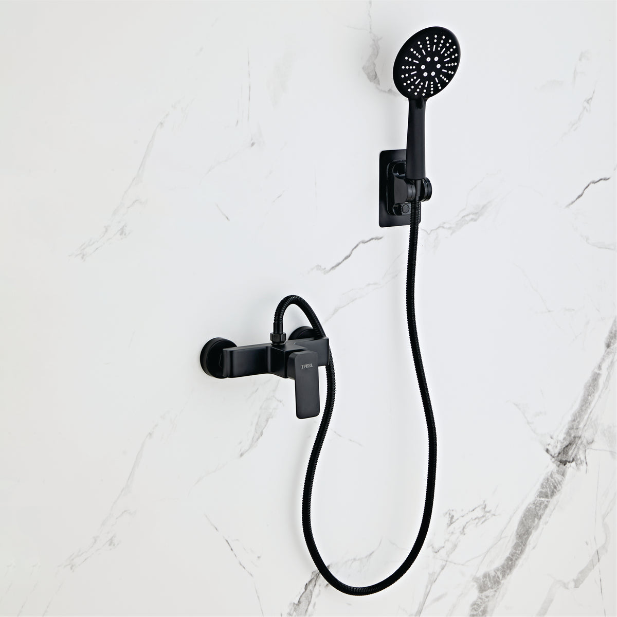 Shower Mixer 7815B-A set Black
