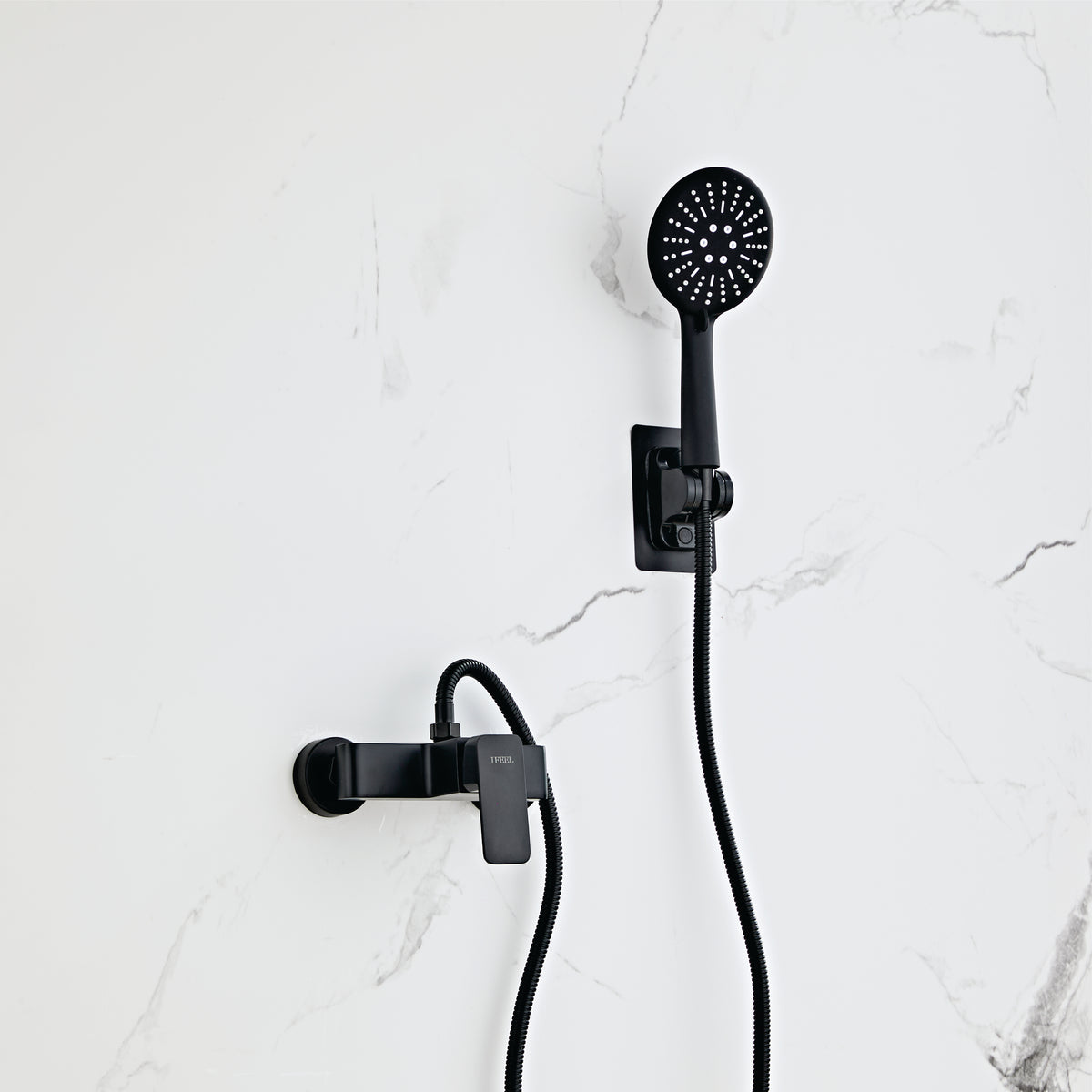 Shower Mixer 7815B-A set Black