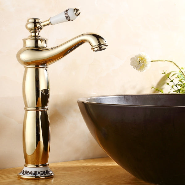 Gold Genie Design Basin Tap Long