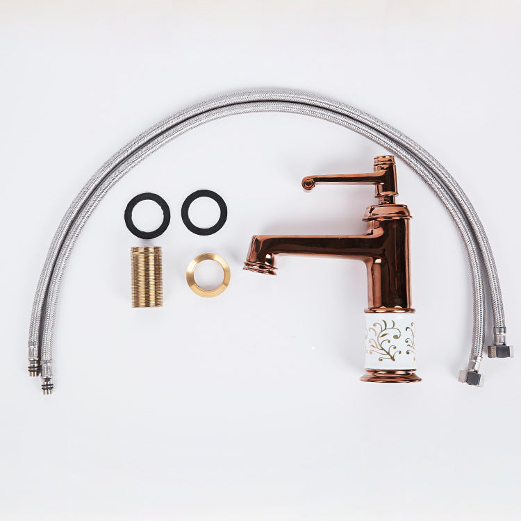 Modern Classy Rose Gold Basin Tap