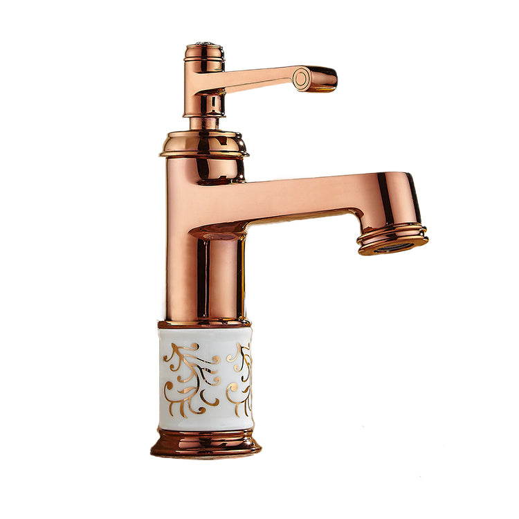 Modern Classy Rose Gold Basin Tap