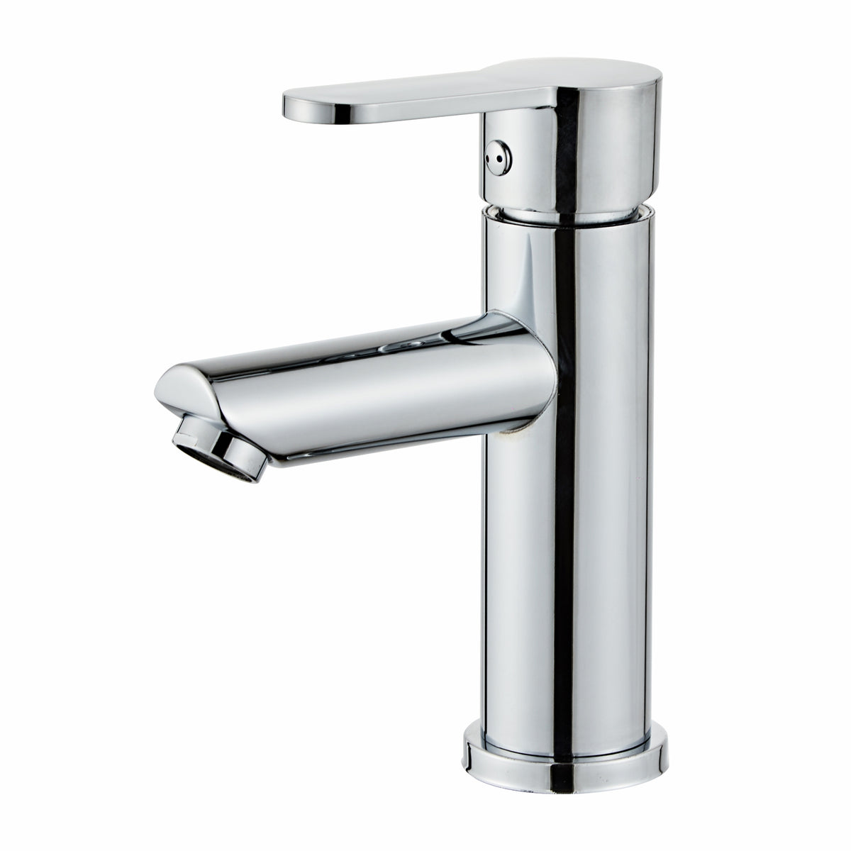 Chrome Tap round smooth edges Basin Tap