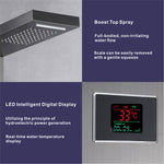 Shower Panel 851307 Black