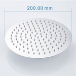 Rainfall Shower Heads_8"R