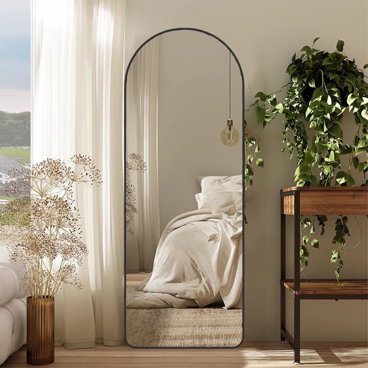 Standing Dress Mirror Black 65*170 965AB