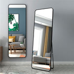 Free-Standing or Wall-Mount Mirror 966SB Black