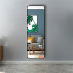 Free-Standing or Wall-Mount Mirror 966SB Black
