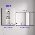 Black Framed Mirror 966SB6040