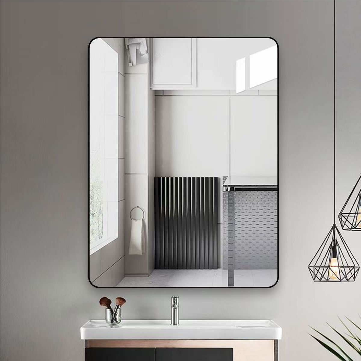 Black Frame Mirror 60*80966SB6080
