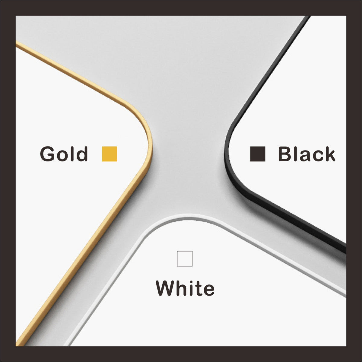Standing Dress Mirror Gold 155*45