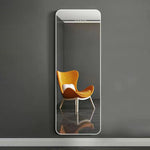 Free-standing or Wall-Mount Glass Mirror 966SW White