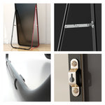 Freestanding or Wall Mounted Arch Mirror 967AB Black