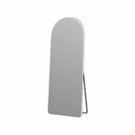 IFEEL Freestanding or Wall Mounted Arch Mirror White Aluminum Alloy Frame